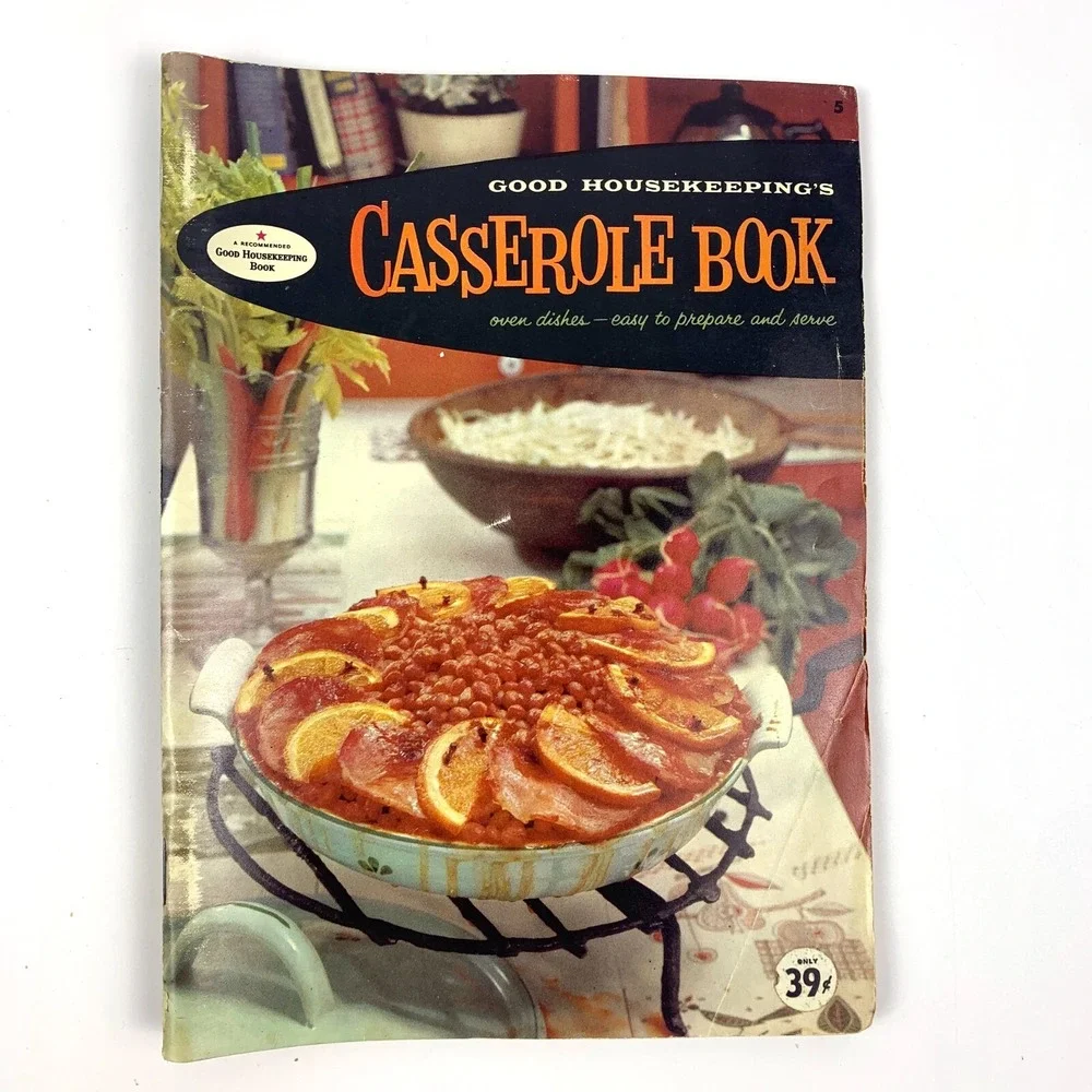VTG MCM Good Housekeeping Cook‎ Book Lot of 5 Quick n Easy Casserole Salads SEE